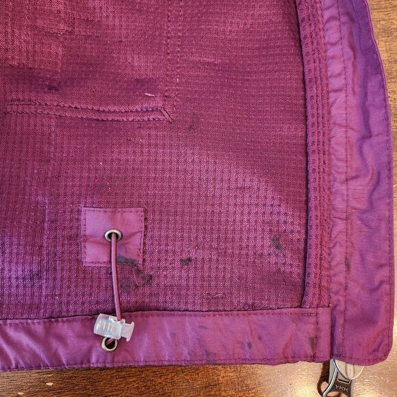 Nike Women's Convertible Running Jacket Dark Fuchsia Size M - Picture 15 of 15